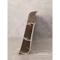 Плинтус Lexida 203 Дуб беленый